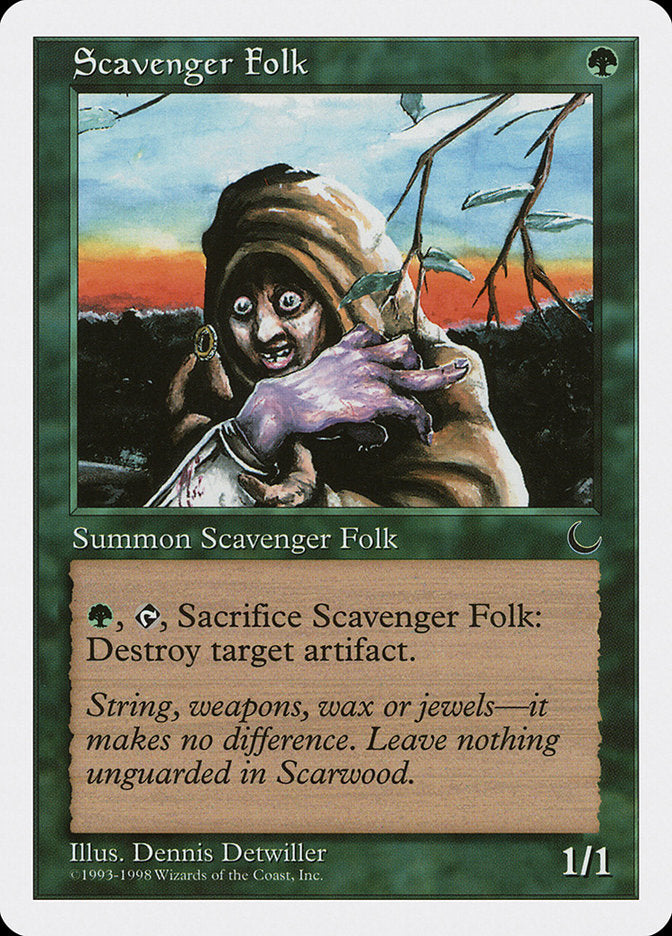 Scavenger Folk [Anthologies] MTG Single Magic: The Gathering    | Red Claw Gaming