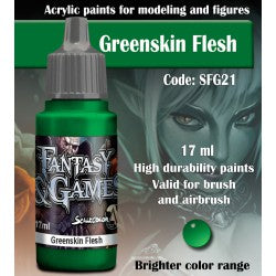 GREENSKIN FLESH SFG21 Scale Fantasy and Game Color Scale 75    | Red Claw Gaming