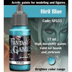HIRIL BLUE SFG33 Scale Fantasy and Game Color Scale 75    | Red Claw Gaming