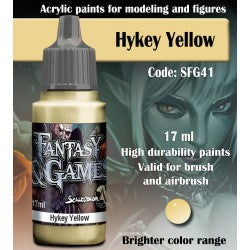 HYKEY YELLOW SFG41 Scale Fantasy and Game Color Scale 75    | Red Claw Gaming