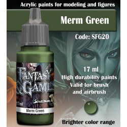 MERM GREEN SFG20 Scale Fantasy and Game Color Scale 75    | Red Claw Gaming