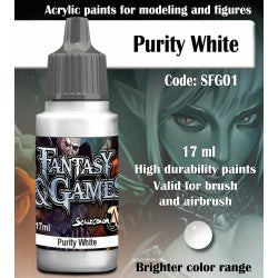 PURITY WHITE SFG01 Scale Fantasy and Game Color Scale 75    | Red Claw Gaming