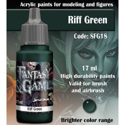 RIFF GREEN SFG18 Scale Fantasy and Game Color Scale 75    | Red Claw Gaming