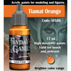TIAMAT ORANGE SFG06 Scale Fantasy and Game Color Scale 75    | Red Claw Gaming