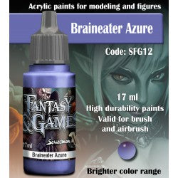 BRAINEATER AZURE SFG12 Scale Fantasy and Game Color Scale 75    | Red Claw Gaming
