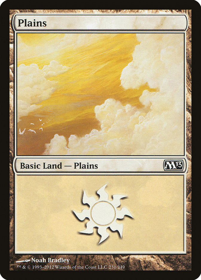 Plains (231) [Magic 2013] MTG Single Magic: The Gathering    | Red Claw Gaming
