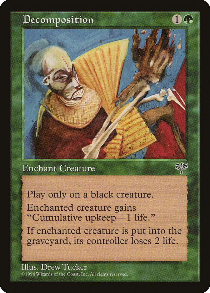 Decomposition [Mirage] MTG Single Magic: The Gathering    | Red Claw Gaming