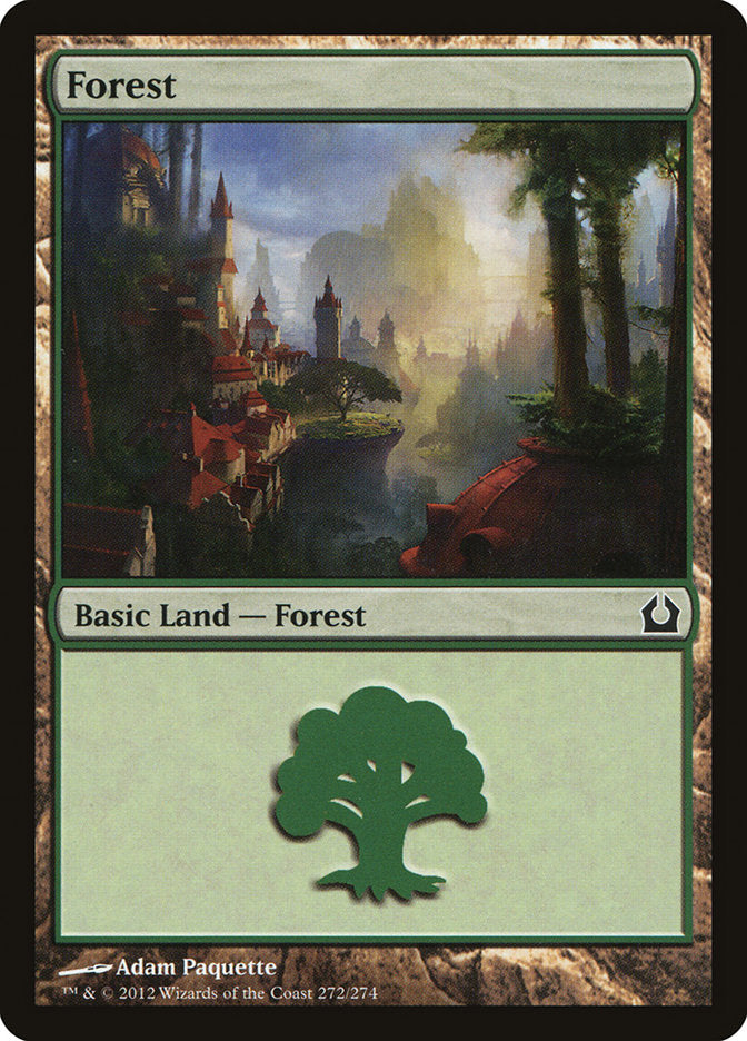 Forest (272) [Return to Ravnica] MTG Single Magic: The Gathering    | Red Claw Gaming