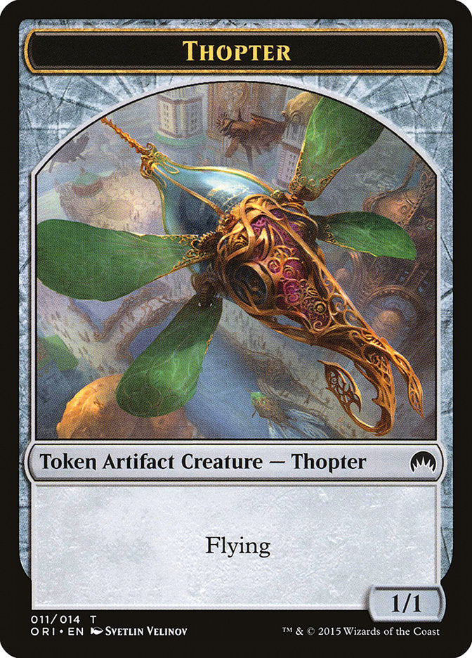 Thopter Token (011/014) [Magic Origins Tokens] MTG Single Magic: The Gathering    | Red Claw Gaming