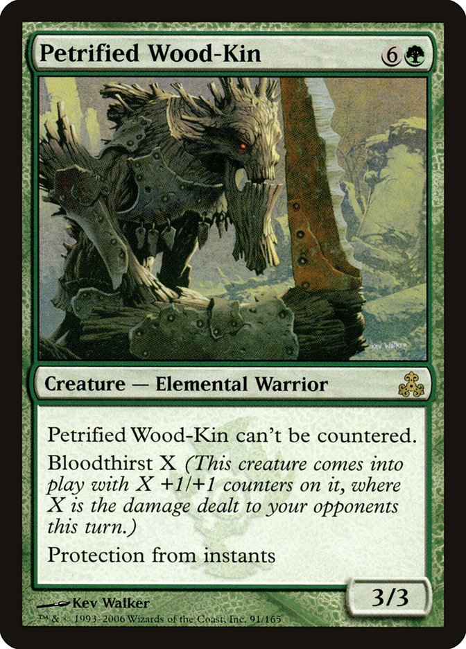 Petrified Wood-Kin [Guildpact] MTG Single Magic: The Gathering    | Red Claw Gaming