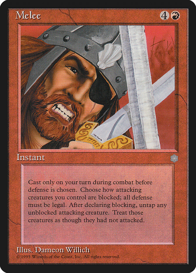 Melee [Ice Age] MTG Single Magic: The Gathering    | Red Claw Gaming