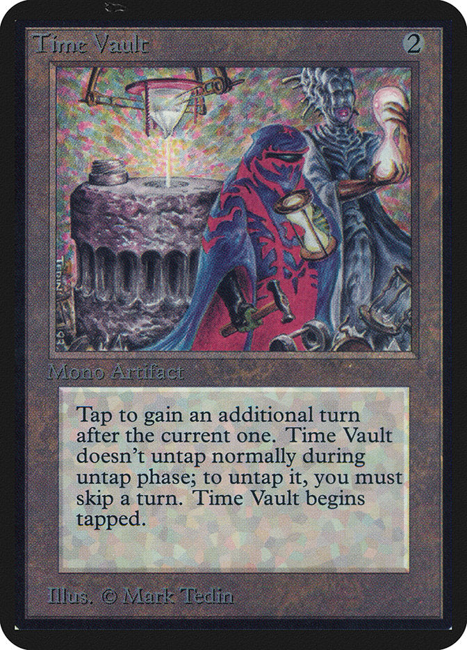 Time Vault [Alpha Edition] MTG Single Magic: The Gathering    | Red Claw Gaming
