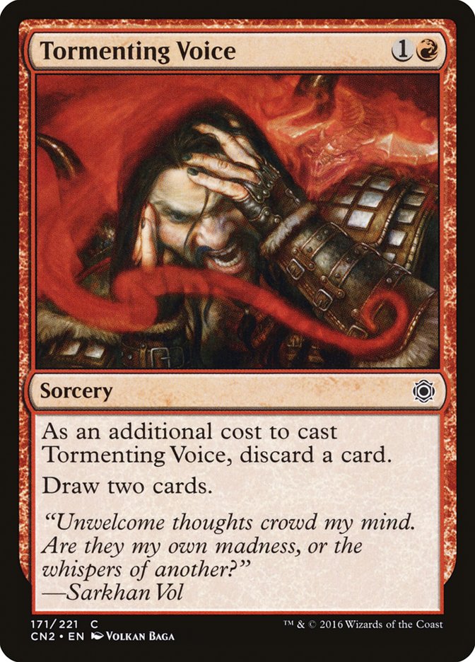 Tormenting Voice [Conspiracy: Take the Crown] MTG Single Magic: The Gathering    | Red Claw Gaming