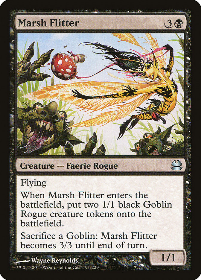 Marsh Flitter [Modern Masters] MTG Single Magic: The Gathering    | Red Claw Gaming