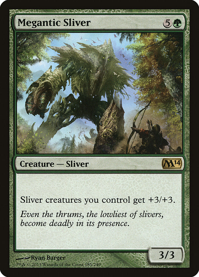 Megantic Sliver [Magic 2014] MTG Single Magic: The Gathering    | Red Claw Gaming