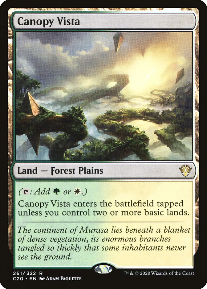 Canopy Vista [Commander 2020] MTG Single Magic: The Gathering    | Red Claw Gaming