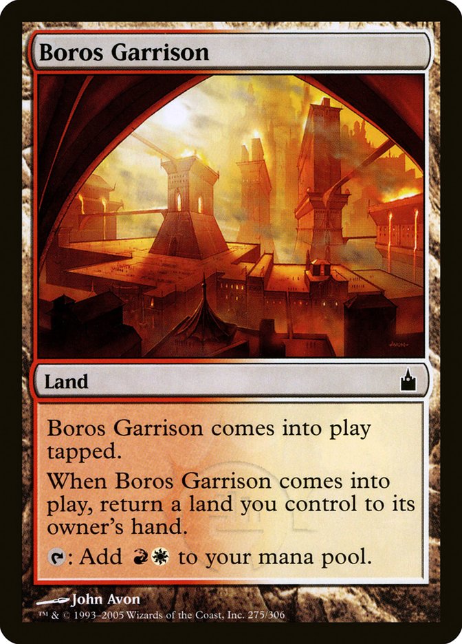 Boros Garrison [Ravnica: City of Guilds] MTG Single Magic: The Gathering    | Red Claw Gaming