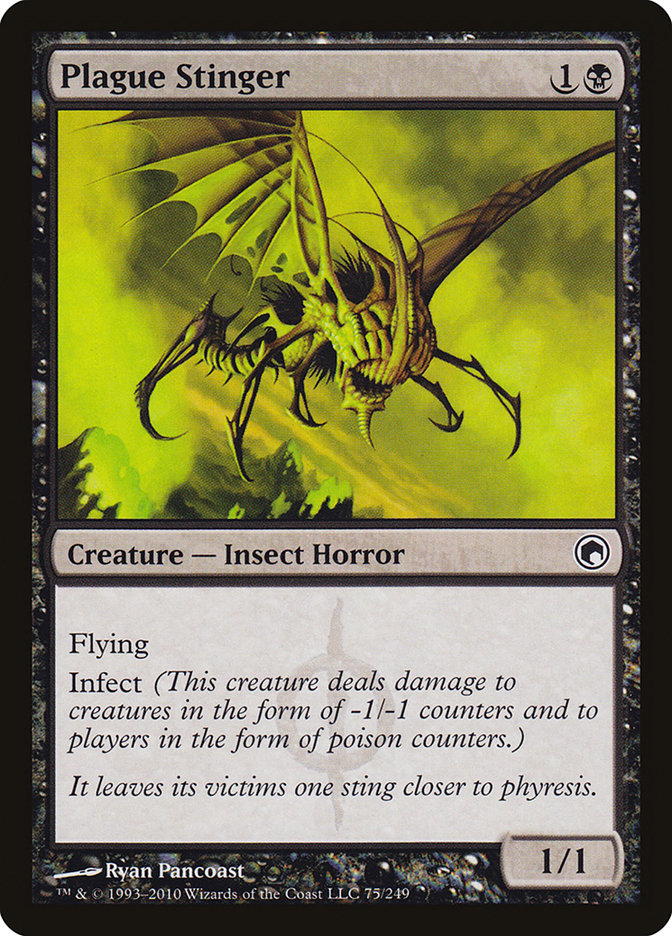 Plague Stinger [Scars of Mirrodin] MTG Single Magic: The Gathering    | Red Claw Gaming