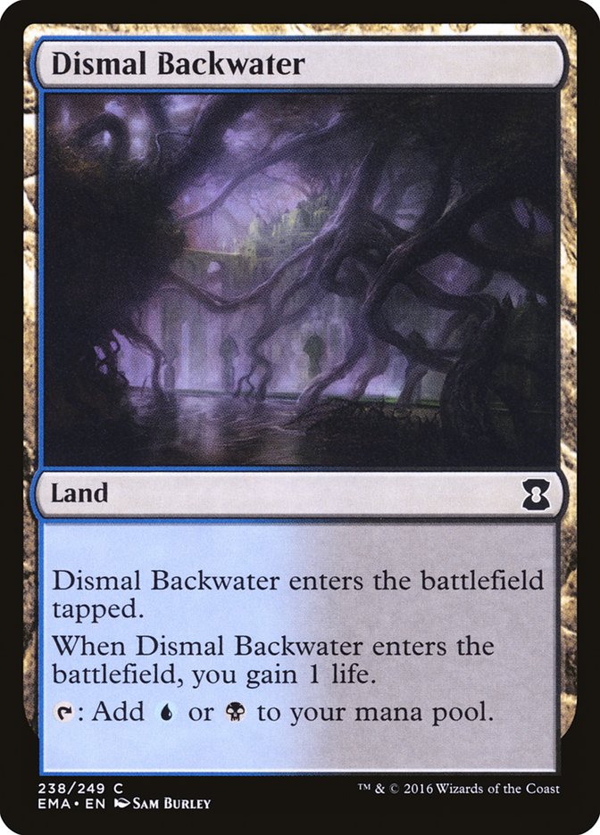 Dismal Backwater [Eternal Masters] MTG Single Magic: The Gathering    | Red Claw Gaming