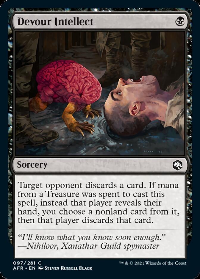 Devour Intellect [Dungeons & Dragons: Adventures in the Forgotten Realms] MTG Single Magic: The Gathering    | Red Claw Gaming