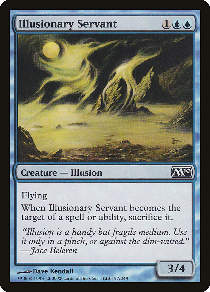 Illusionary Servant [Magic 2010] MTG Single Magic: The Gathering    | Red Claw Gaming