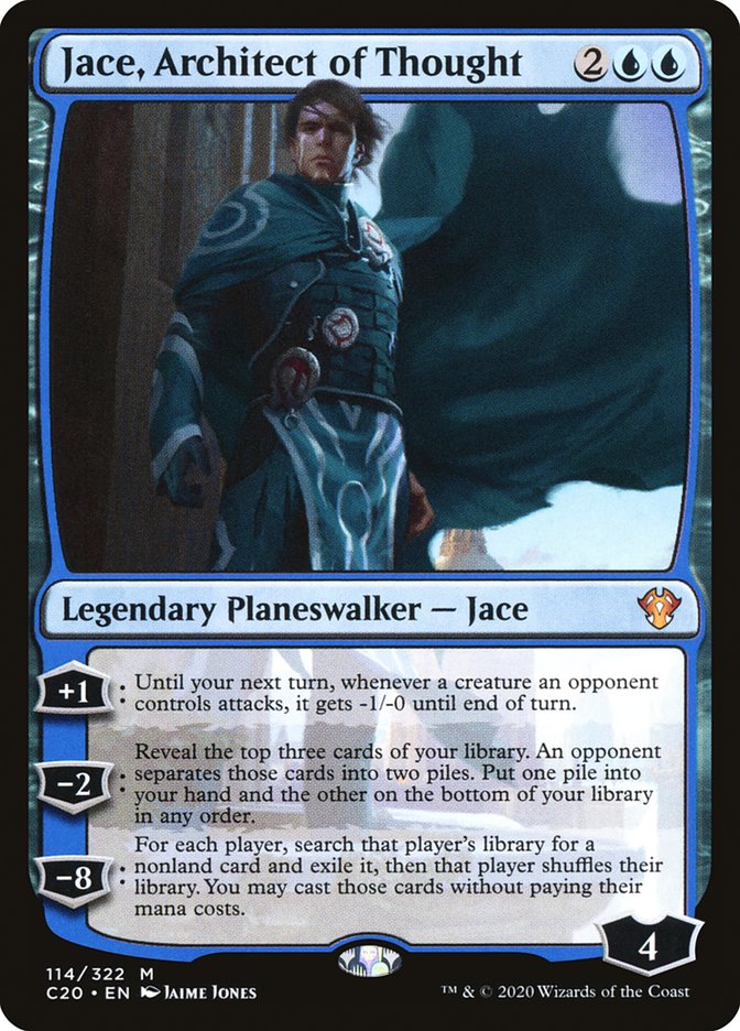 Jace, Architect of Thought [Commander 2020] MTG Single Magic: The Gathering    | Red Claw Gaming