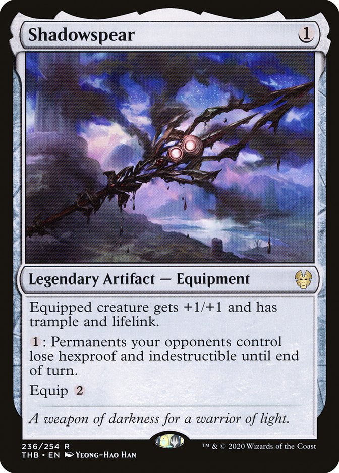 Shadowspear [Theros Beyond Death] MTG Single Magic: The Gathering    | Red Claw Gaming