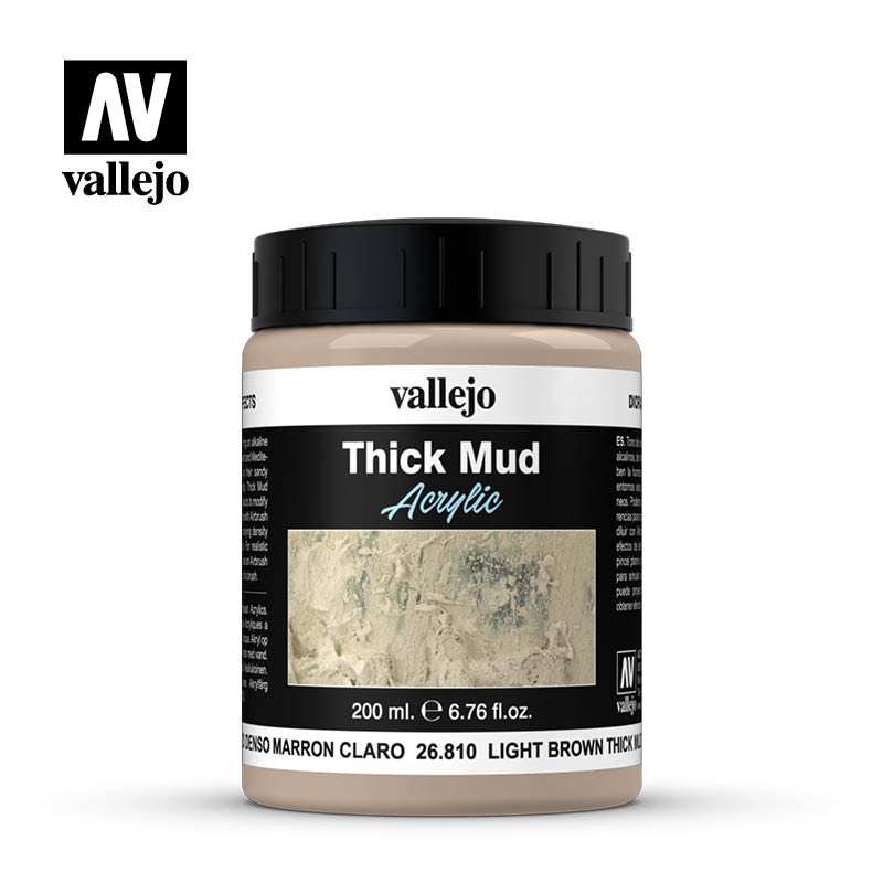 Light Brown Thick Mud Vallejo Texture Vallejo    | Red Claw Gaming