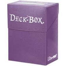 Deck Box Deck Boxes Ultra Pro Plum   | Red Claw Gaming