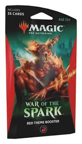 War of the Spark Theme Deck Sealed Magic the Gathering Wizards of the Coast Blue Theme Booster   | Red Claw Gaming
