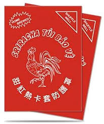 Sriracha Sleeves Deck Protectors Ultra Pro    | Red Claw Gaming