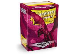 Dragon Shield Matte Sleeve - Magenta 100ct Dragon Shield Dragon Shield    | Red Claw Gaming