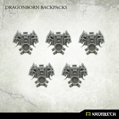 Dragonborn Backpacks (5) Minatures Kromlech    | Red Claw Gaming