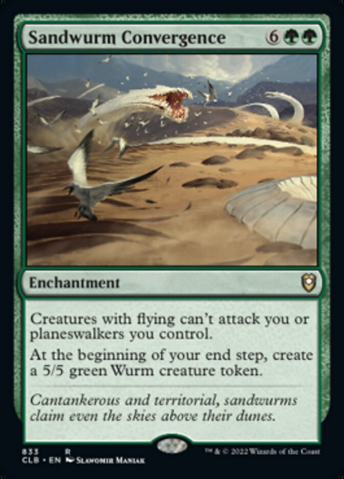 Sandwurm Convergence [Commander Legends: Battle for Baldur's Gate] MTG Single Magic: The Gathering    | Red Claw Gaming