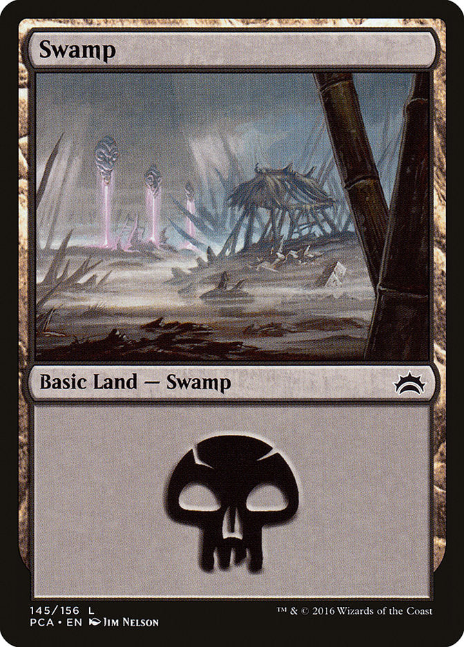 Swamp (145) [Planechase Anthology] MTG Single Magic: The Gathering    | Red Claw Gaming
