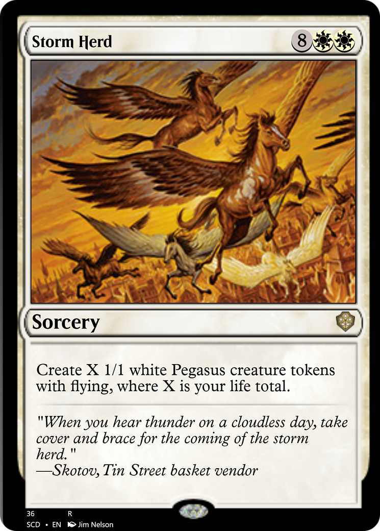 Storm Herd [Starter Commander Decks] MTG Single Magic: The Gathering    | Red Claw Gaming