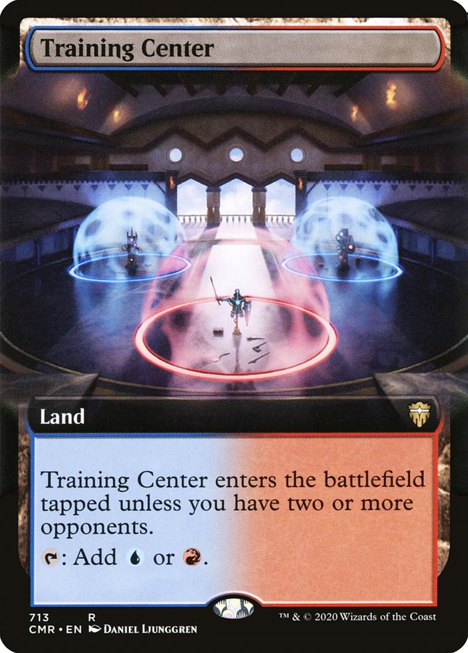 Training Center (Extended Art) [Commander Legends] MTG Single Magic: The Gathering    | Red Claw Gaming