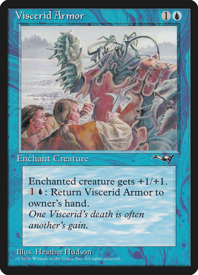 Viscerid Armor (Humans Attacking) [Alliances] MTG Single Magic: The Gathering    | Red Claw Gaming