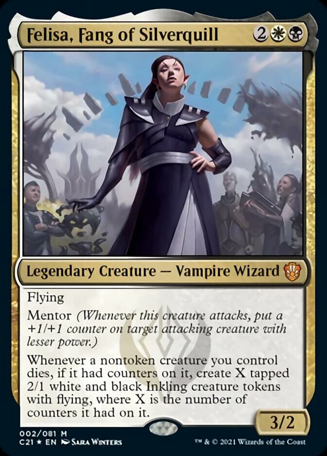 Felisa, Fang of Silverquill [Commander 2021] MTG Single Magic: The Gathering    | Red Claw Gaming