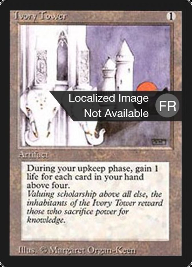 Ivory Tower [Foreign Black Border] MTG Single Magic: The Gathering    | Red Claw Gaming