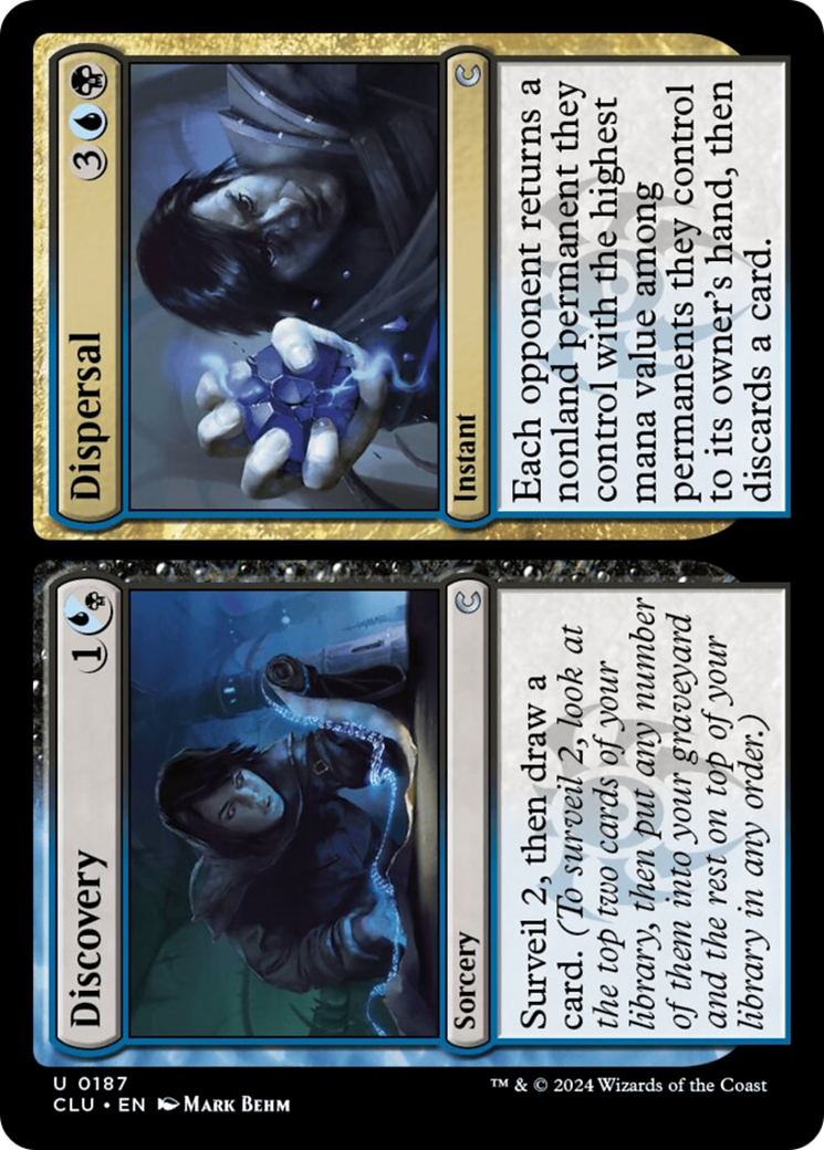 Discovery // Dispersal [Ravnica: Clue Edition] MTG Single Magic: The Gathering    | Red Claw Gaming