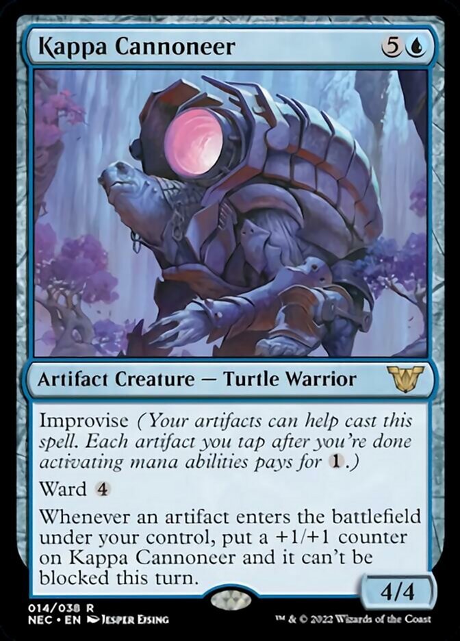 Kappa Cannoneer [Kamigawa: Neon Dynasty Commander] MTG Single Magic: The Gathering    | Red Claw Gaming