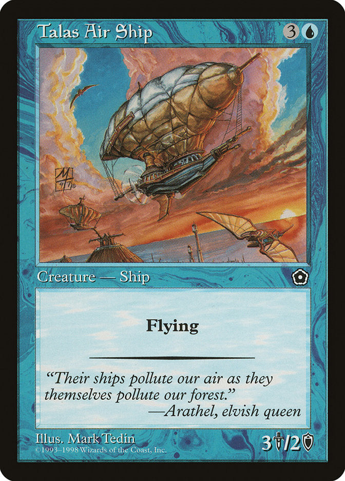 Talas Air Ship [Portal Second Age] MTG Single Magic: The Gathering    | Red Claw Gaming