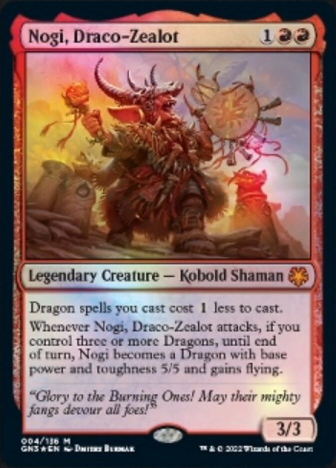 Nogi, Draco-Zealot [Game Night: Free-for-All] MTG Single Magic: The Gathering    | Red Claw Gaming