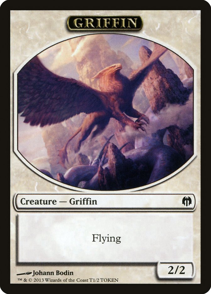 Griffin Token [Duel Decks: Heroes vs. Monsters Tokens] MTG Single Magic: The Gathering    | Red Claw Gaming