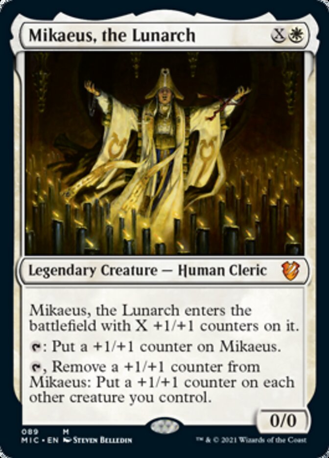 Mikaeus, the Lunarch [Innistrad: Midnight Hunt Commander] MTG Single Magic: The Gathering    | Red Claw Gaming