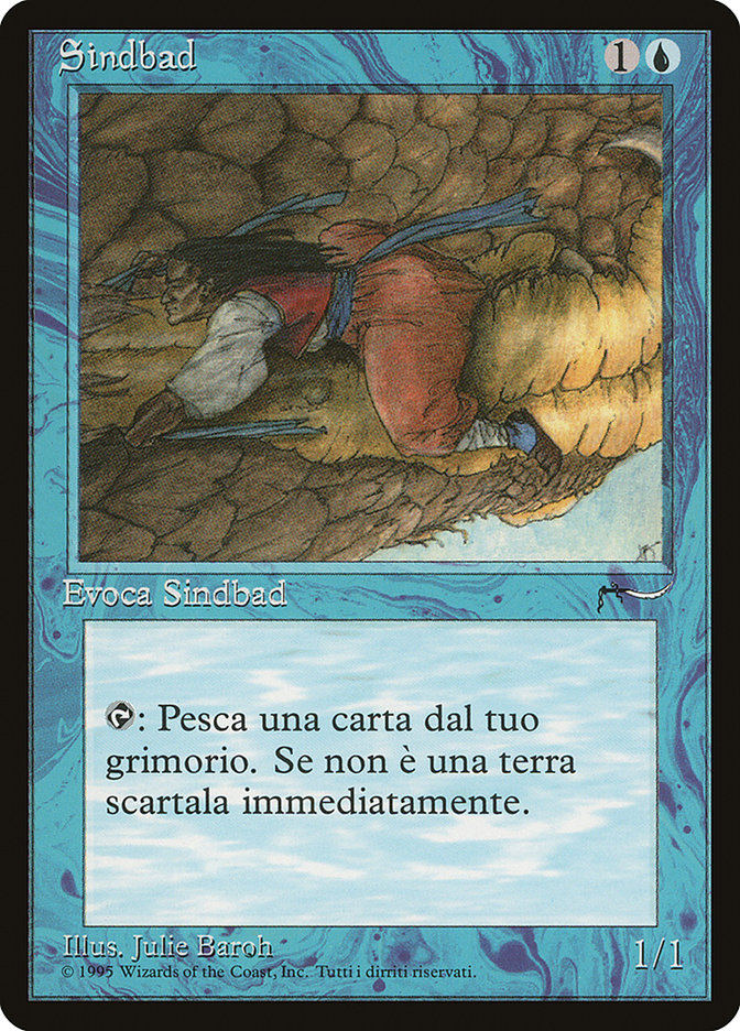 Sindbad (Italian) [Rinascimento] MTG Single Magic: The Gathering    | Red Claw Gaming