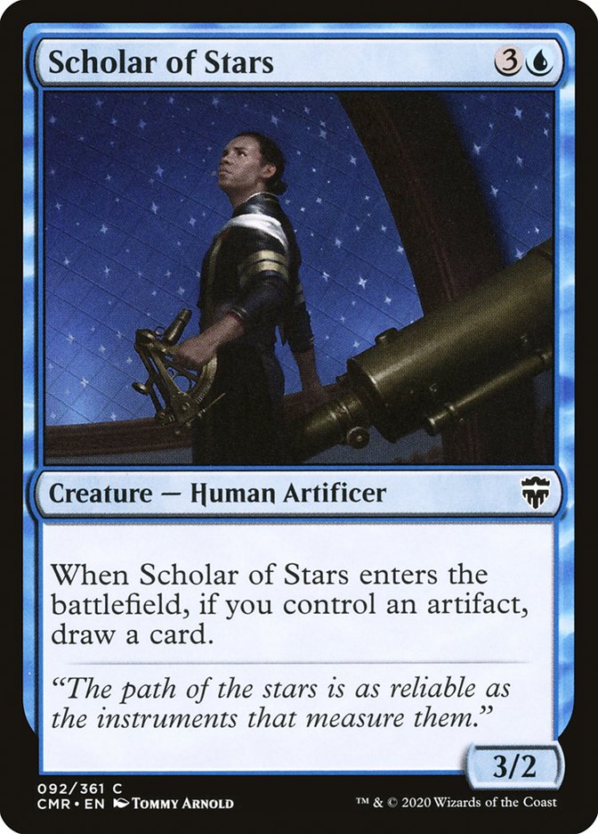 Scholar of Stars [Commander Legends] MTG Single Magic: The Gathering    | Red Claw Gaming