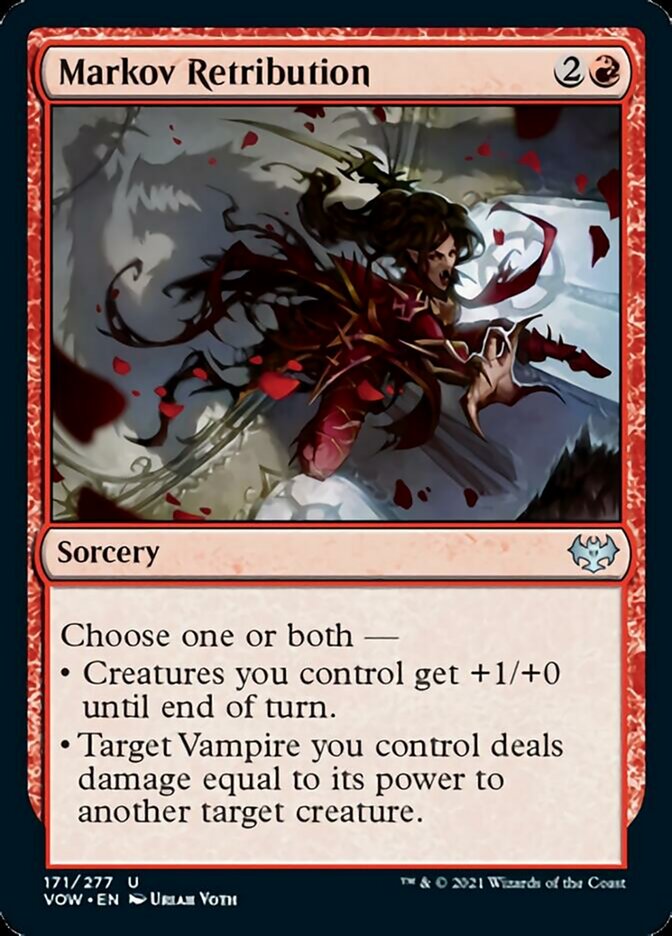 Markov Retribution [Innistrad: Crimson Vow] MTG Single Magic: The Gathering    | Red Claw Gaming