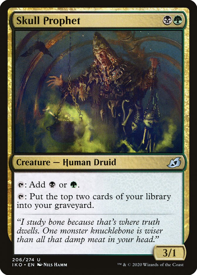 Skull Prophet [Ikoria: Lair of Behemoths] MTG Single Magic: The Gathering    | Red Claw Gaming